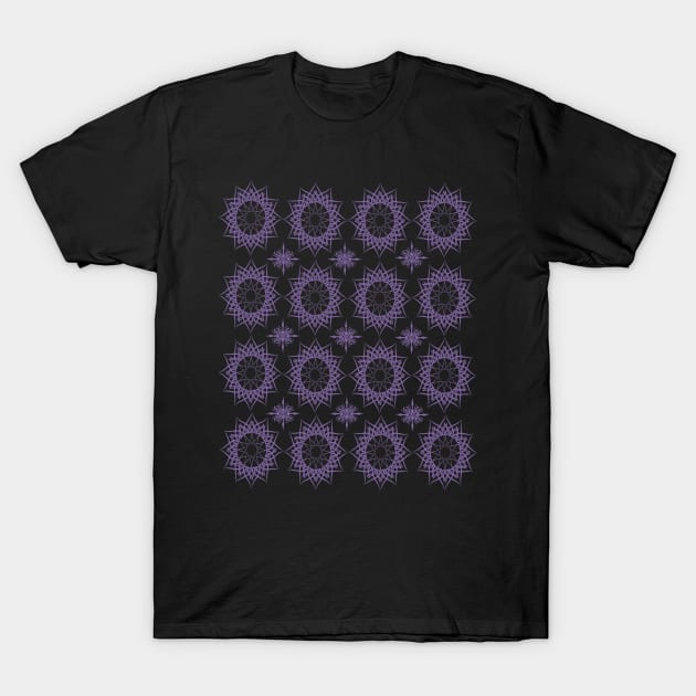 Mandala Flower Pattern T-Shirt by sara99